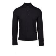 Lana Polo Shirt Herno , Blue , Heren