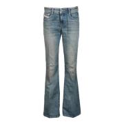 Boot-cut Jeans Diesel , Blue , Dames