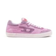 S-Leroji Low W - Low-top sneakers in mesh and suede Diesel , Pink , Da...