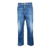 Katoen Elastaan Jeans Dsquared2 , Blue , Dames