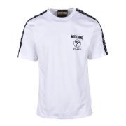 Tshirt Moschino , White , Heren