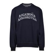 Sweatshirt Aeronautica Militare , Blue , Heren