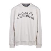 Sweatshirt Aeronautica Militare , Beige , Heren