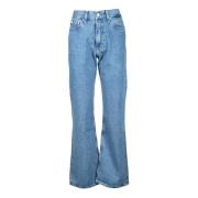 Katoenen Jeans Calvin Klein Jeans , Blue , Dames