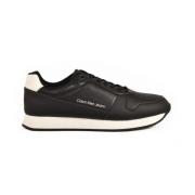 Sneakers met leren en rubberen zool Calvin Klein Jeans , Black , Heren