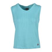 Elegante Viscose Blend Top Colmar , Green , Dames