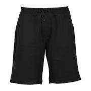 Katoenmix Bermuda Shorts Colmar , Black , Heren