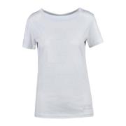 Katoenen T-shirt Colmar , Blue , Dames