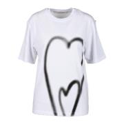 Tshirt Sportmax , White , Dames