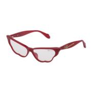 Stijlvolle zonnebril Sbm748 Blumarine , Red , Dames