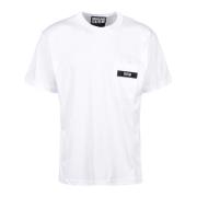 Tshirt Versace Jeans Couture , White , Heren