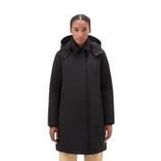 Softshell Trench Woolrich , Black , Dames