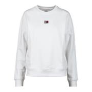 Katoenen trui Tommy Jeans , White , Dames