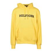 Katoenen trui Tommy Hilfiger , Yellow , Heren