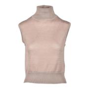 Zijde Kasjmier Trui Wild Cashmere , Beige , Dames