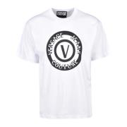 Tshirt Versace Jeans Couture , White , Heren