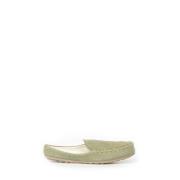 Zomer Slip-On Mocassin in Salie Groen Mou , Green , Dames