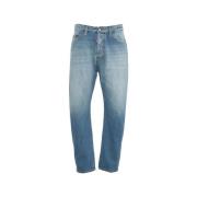 Blauwe Loose Fit Jeans 'Bro' Dsquared2 , Blue , Heren