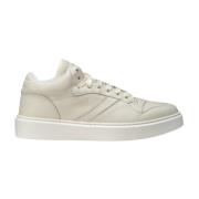 Heren leren sneaker | wit Doucal's , Beige , Heren