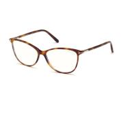 Stijlvolle Bril Ft5616-B Tom Ford , Brown , Unisex