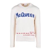 Maglia Alexander McQueen , White , Heren