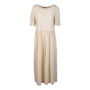 Katoenen jurk voor vrouwen Max Mara Weekend , Beige , Dames