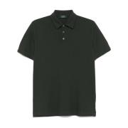 Groene T-shirts en Polos Zanone , Green , Heren