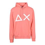 Katoenen Sweatshirt Sun68 , Pink , Dames