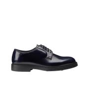 Heren leren Derby veterschoen | blauw Doucal's , Blue , Heren