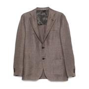 Bruine buitenkleding jas Corneliani , Brown , Heren