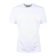 Tshirt Moschino , White , Heren