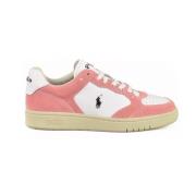 Leren sneakers met rubberen zool Polo Ralph Lauren , Pink , Dames