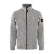 Heren Zip Up Vest Stone Island , Gray , Heren