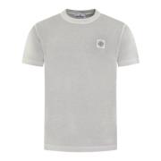 Heren Korte Mouw T-shirt Stone Island , Gray , Heren