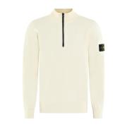 Heren Lange Mouw Polo Shirt Stone Island , Yellow , Heren