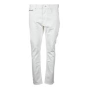 Klassieke jeans met stretch stofmix Tommy Hilfiger , White , Heren