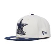 Dallas Cowboys Platte Klep Pet New Era , White , Heren