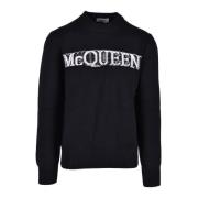 Maglia Alexander McQueen , Black , Heren