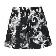 Stijlvolle Bermuda Shorts van Polyester Versace Jeans Couture , Black ...