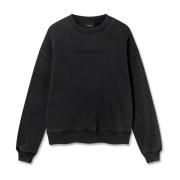 Verwrongen Gewassen Sweatshirt Axel Arigato , Black , Heren