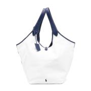 Witte Handtas Bianco Ss25 Polo Ralph Lauren , White , Dames