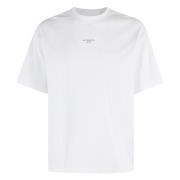 Klassieke Slogan T-shirt Drole de Monsieur , White , Heren