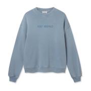 Verwrongen Gewassen Sweatshirt Axel Arigato , Blue , Heren