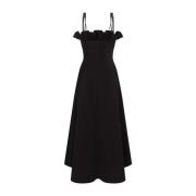 Zwarte Elegante Jurk Philosophy di Lorenzo Serafini , Black , Dames