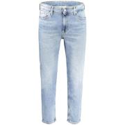 Lichtblauwe Katoenen Jeans & Broek Calvin Klein , Blue , Heren