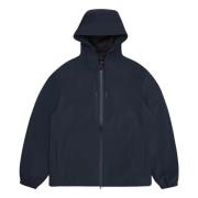 Hardshell jas in donkerblauw Rains , Blue , Dames