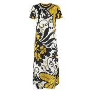 Stijlvolle Swing Jurk La DoubleJ , Multicolor , Dames