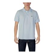 Polo Shirt Korte Mouw Collectie Lacoste , Blue , Heren