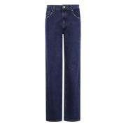 Denim Huntington Broek 7 For All Mankind , Blue , Dames