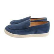 Blauwe Heren Mocassins Art 251mzuhvsn335c2860 Brunello Cucinelli , Blu...